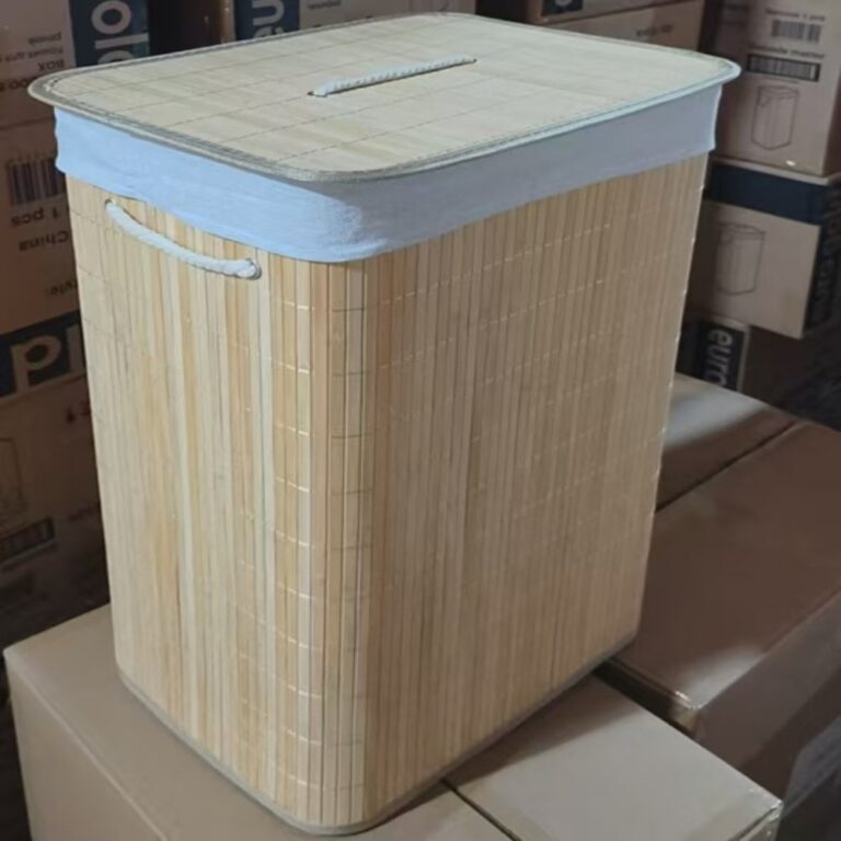 Bamboo storage barrel Bamboo storage barrel